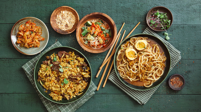 Korean dishes