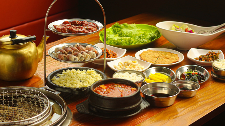 Korean restaurant banchan