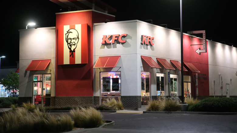 Outside of KFC