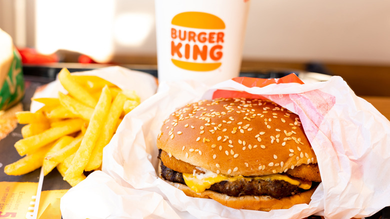 Burger King drive through