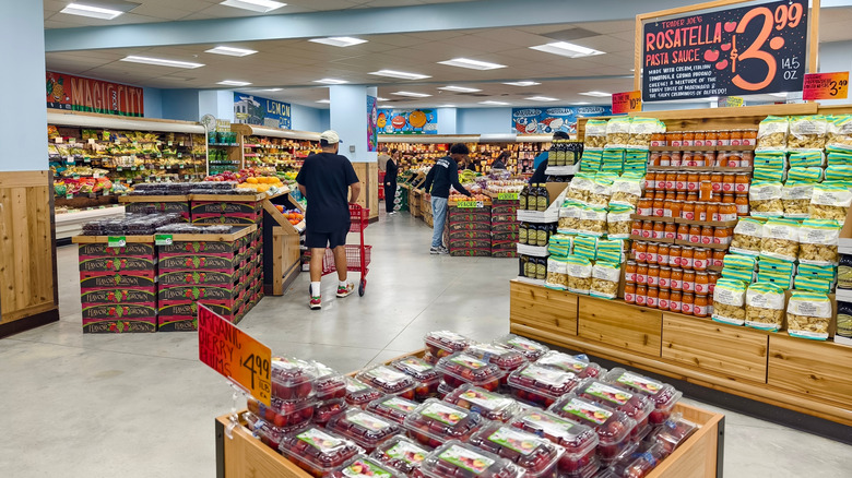 inside of a trader joe's