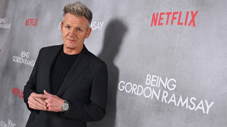 Gordon Ramsay at the premier of his Netflix docuseries "Being Gordon Ramsay"