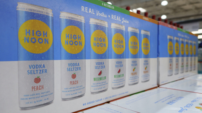 Variety pack boxes of High Noon