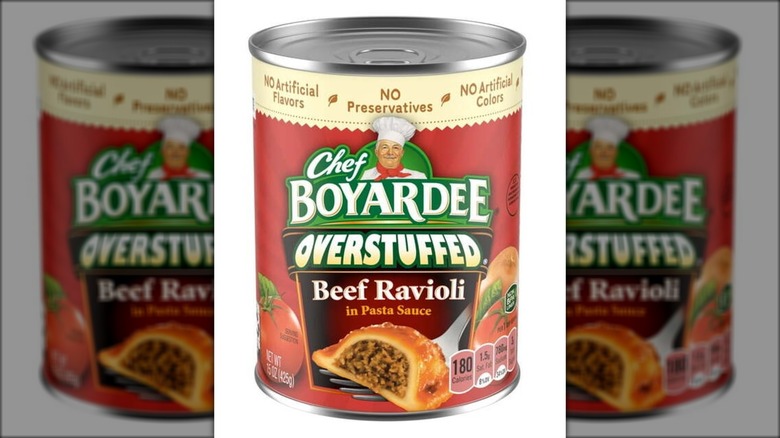 Chef Boyardee Overstuffed Beef Ravioli