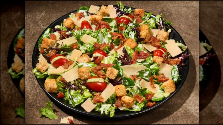 Ranch Parm Caesar BLT salad from Panera