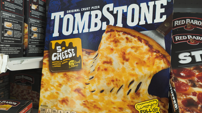 Tombstone frozen pizza