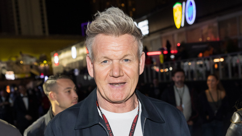 Gordon Ramsay attends the F1 Grand Prix of Las Vegas at Las Vegas Strip Circuit on November 23, 2024 in Las Vegas, Nevada.