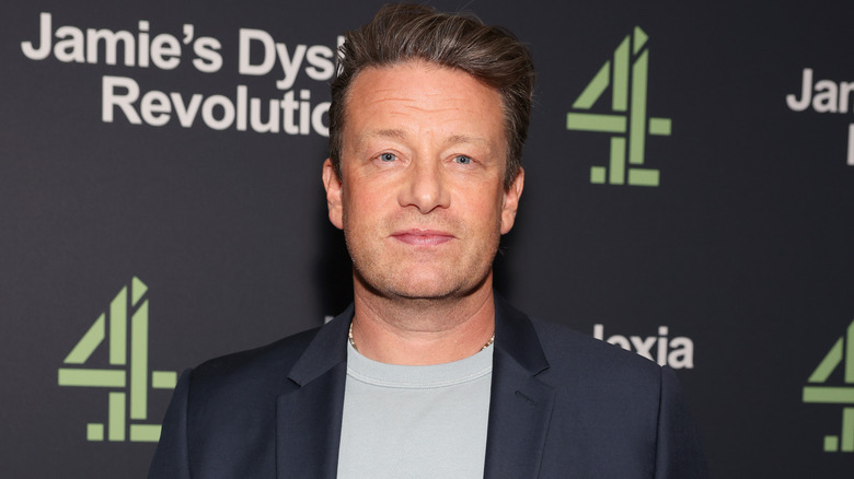 British chef, restaurateur, and food activist Jamie Oliver at Jamie's Dyslexia Revolution event