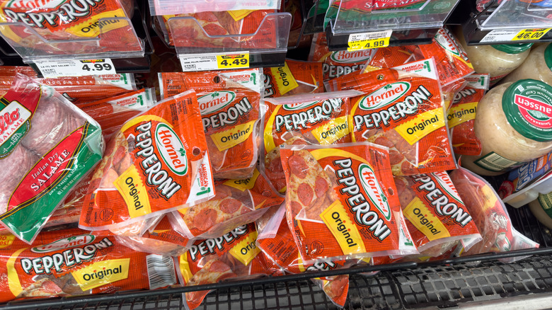 bags of presliced pepperoni