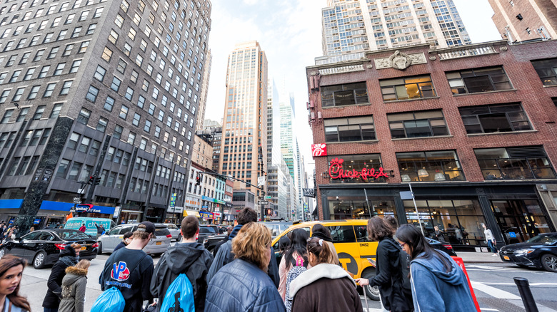 Chick-Fil-A in New York city