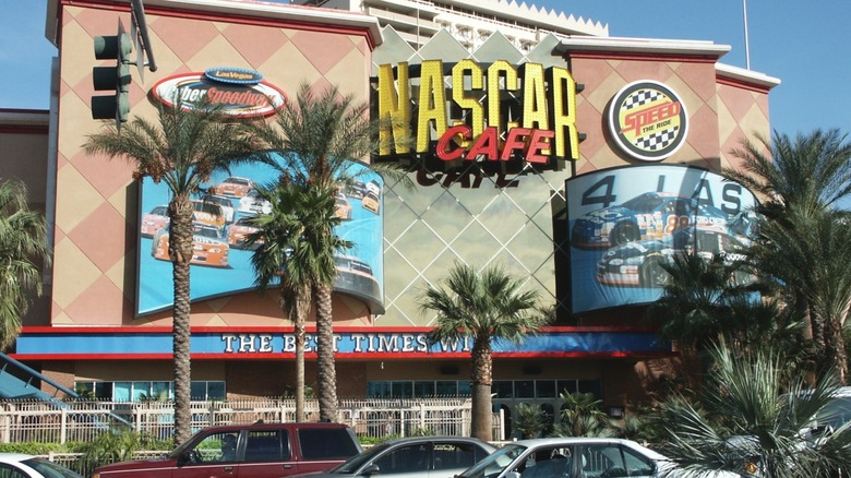 The former auto-racing themed NASCAR Cafe in Las Vegas, Nevada.