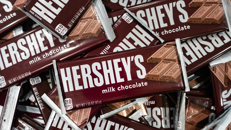 A load of Hershey's chocolate bars