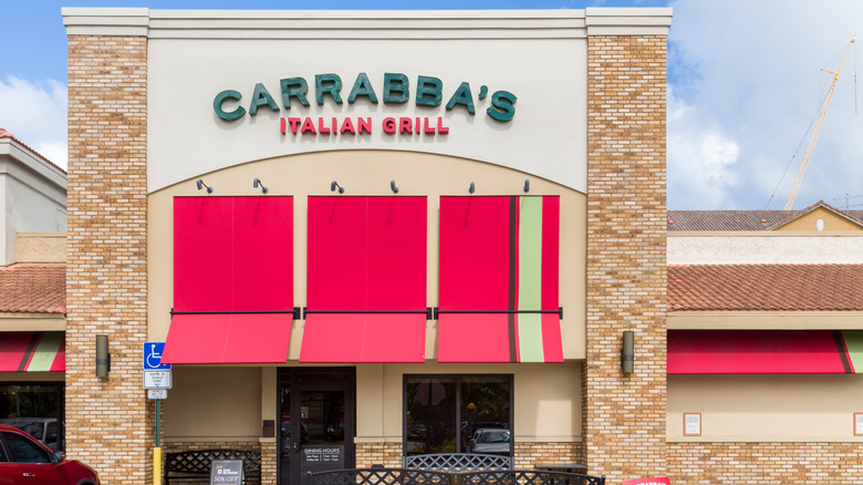The exterior of a Carrabba's restaurant