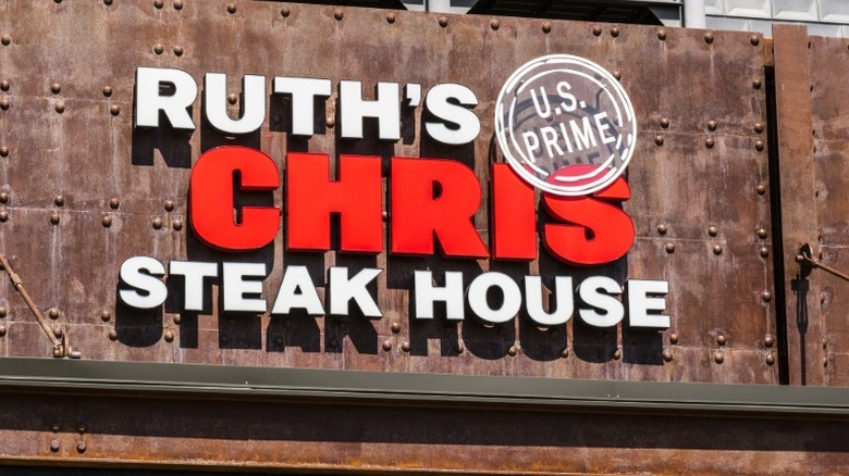 The exterior of a Ruth's Chris Steak House.