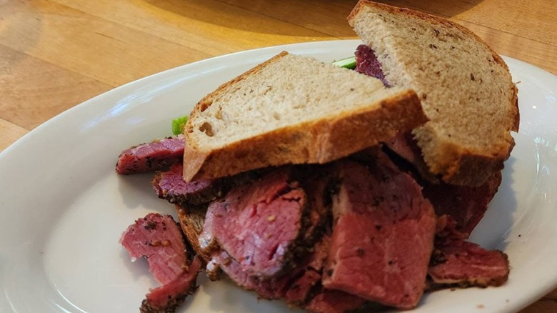 Pastrami on Rye from The General Muir