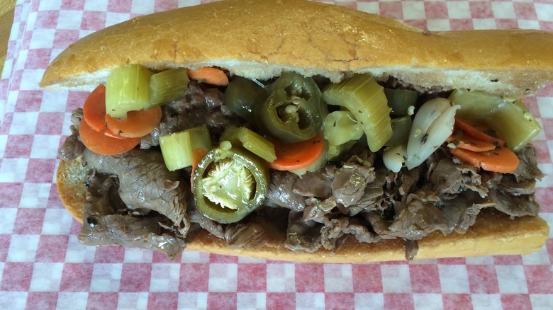 Italian Beef sandwich from Michael's Italian Beef & Sausage Co.