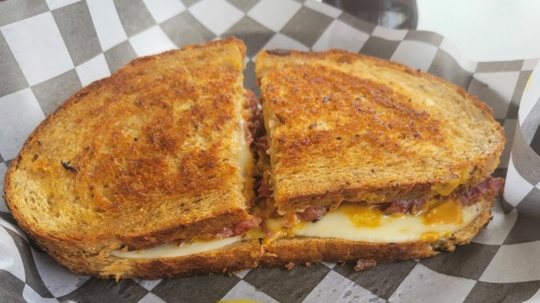 Edgemont sandwich from Bashful Bison Deli and Market