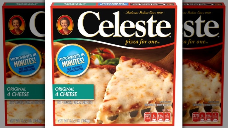 Celeste 4 Cheese Pizza Box