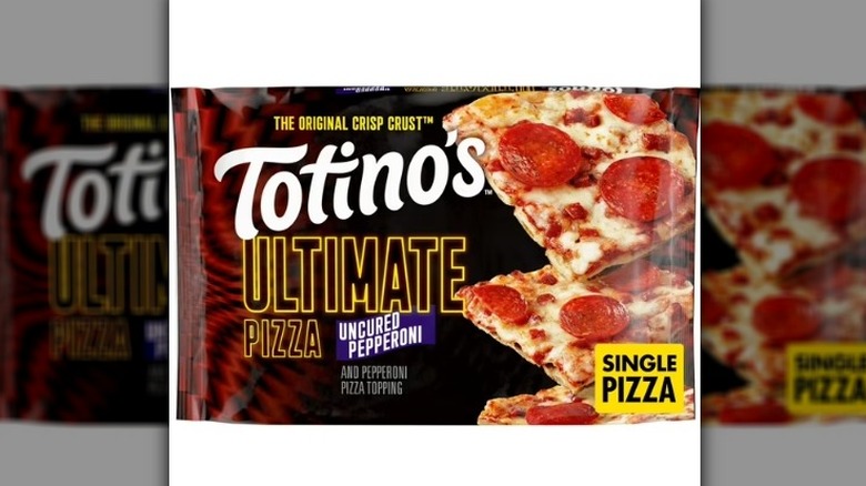 Totino's Ultimate Pepperoni Party Pizza box