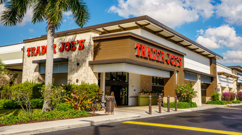 The exterior of a Trader Joe's store in Florida