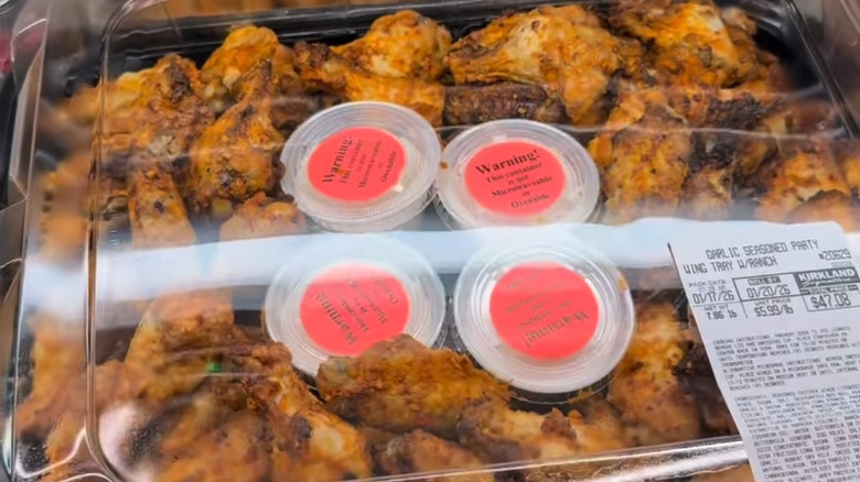 Costco chicken wings.