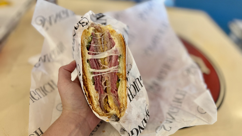 Cuban sandwich from Sanguich de Miami