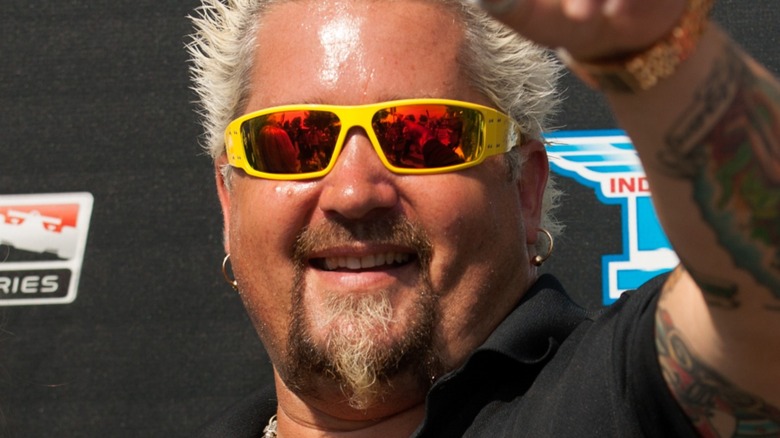 Guy Fieri wearing sunglasses