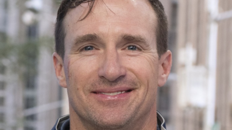 Drew Brees smiling