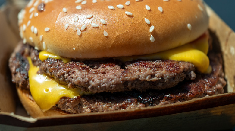 McDonald's double quarter pounder