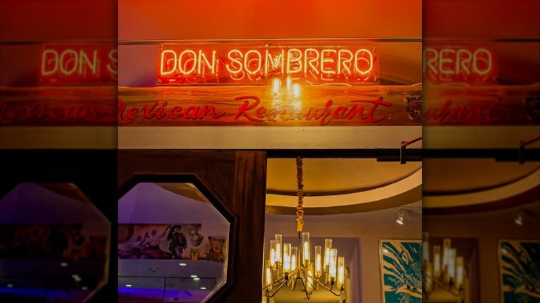 interior of Don Sombrero restaurant in Miami Beach