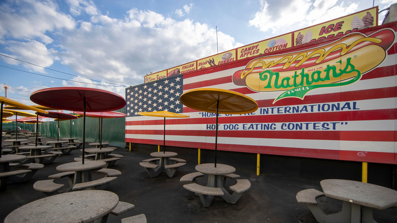 Nathan's hot dog eating contest site