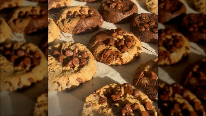 Chocolate chip cookies freshly baked at Taylor Chip