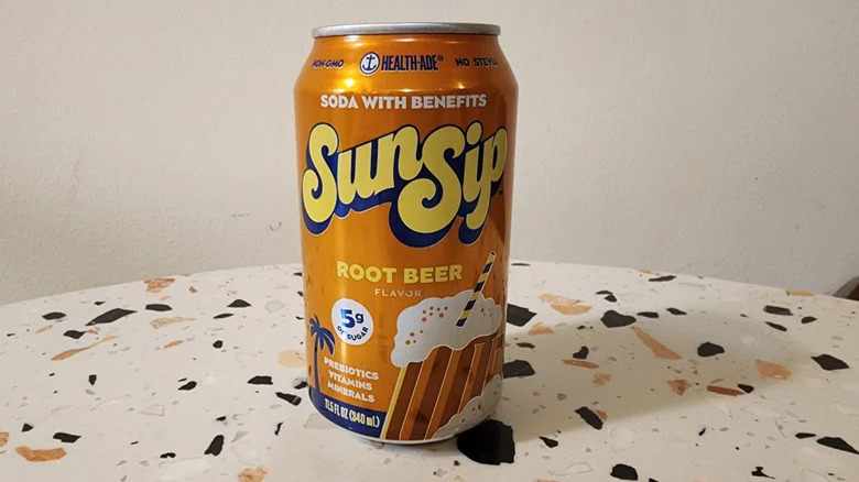 sunsip root beer can