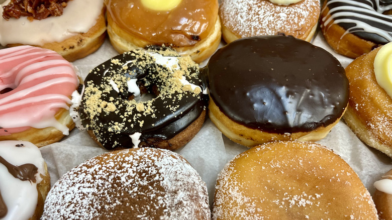 Assortment of donuts