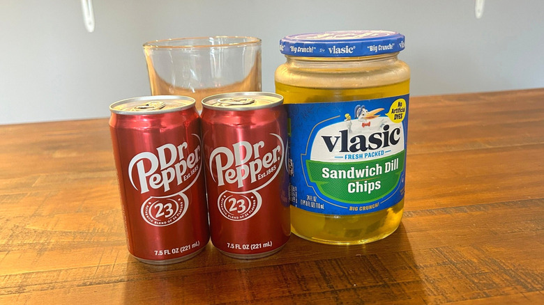 dr pepper and pickle juice