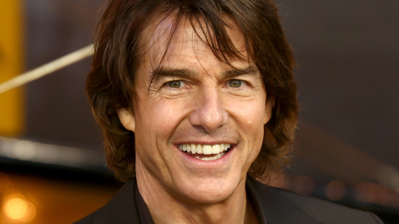 Tom Cruise smiling