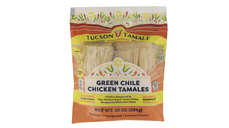 Tuscan Tamale Green Chile Chicken Tamales