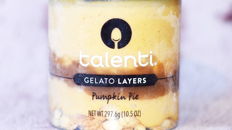 Talenti Gelato Layers in clear packaging