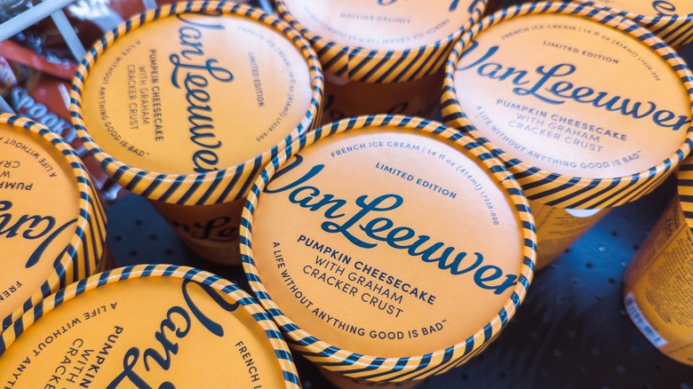 Cartons of Van Leeuwen