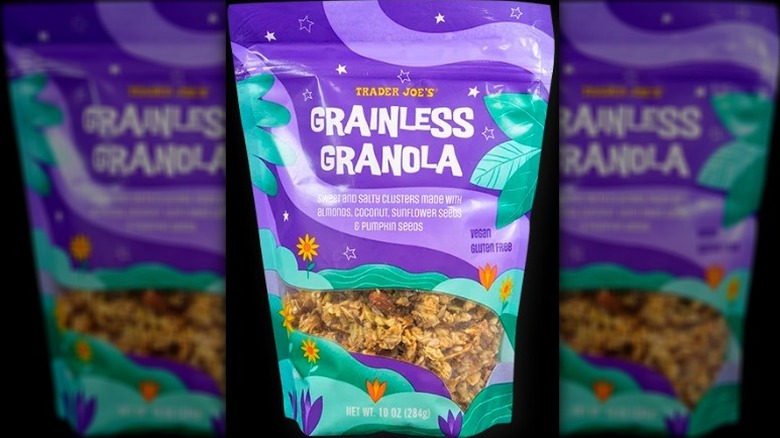 bag of Trader Joe's grainless granola