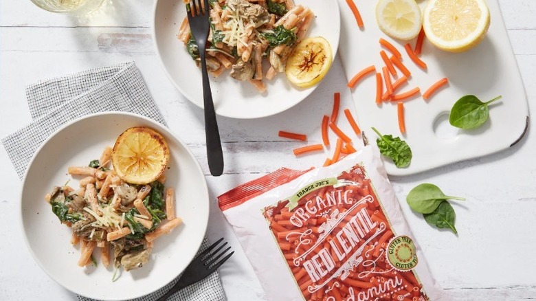 Trader Joe's lentil pasta