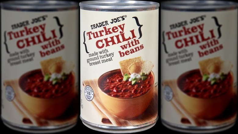 Trader Joe's turkey chili with beans