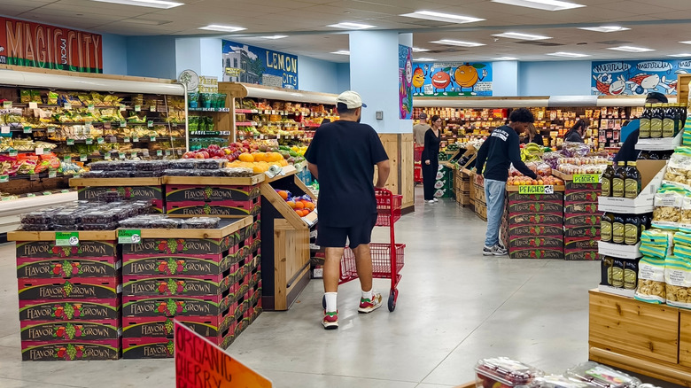 inside of a trader joe's