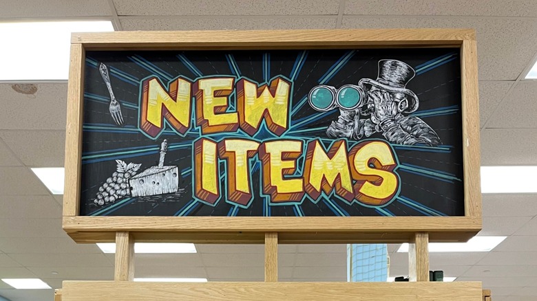 Trader Joe's sign in store reading 