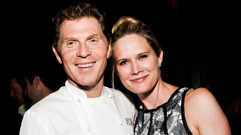 Bobby Flay and ex wife Stephanie March