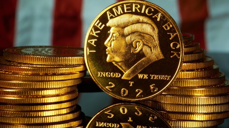 Image of Trump memecoin.