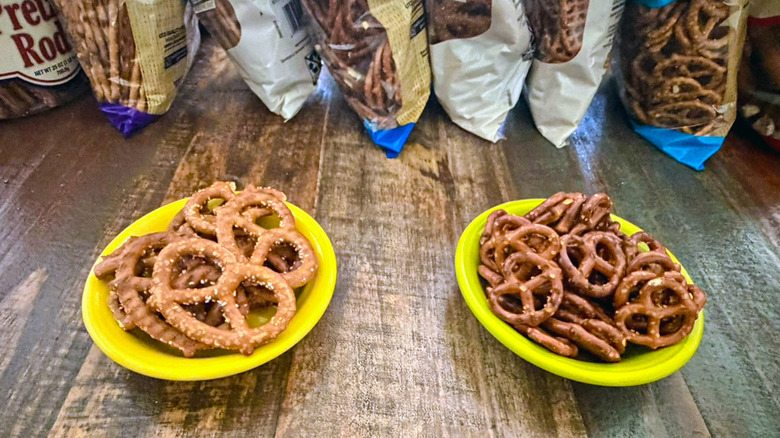Utz Specials and Snyder's minis pretzels