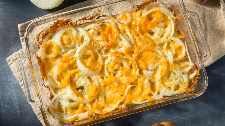 Dish of Tennessee onions