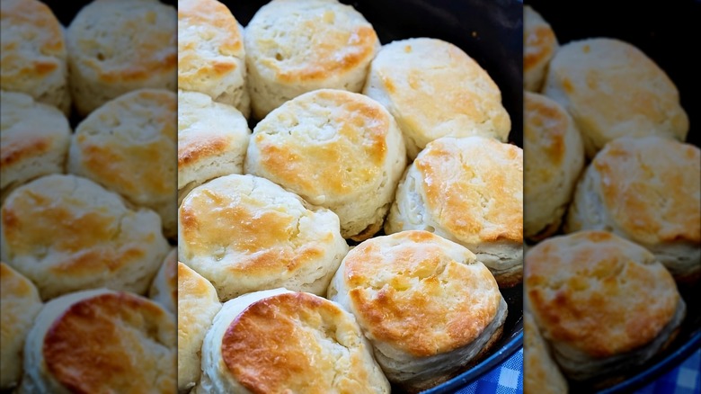 Freshly baked angel biscuits