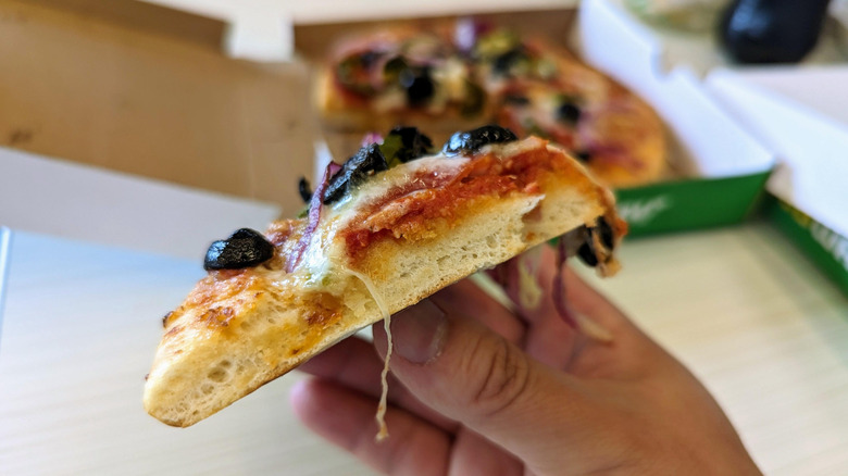 Subway pizza